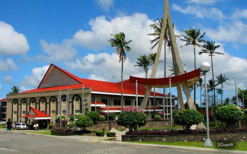 AIIAS gym and monument AIIAS gym and monument